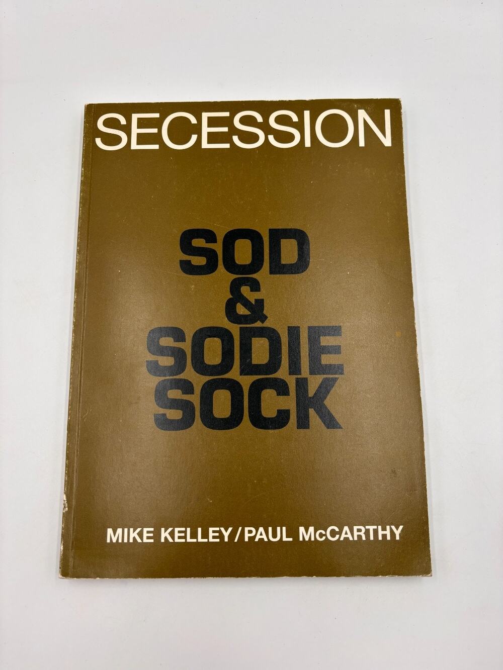 Sod Sodie Sock Mike Kelley Paul McCarthy Vienna Secession Art Catalog 1999